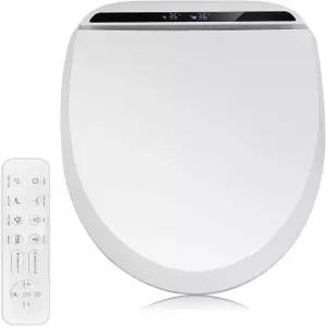 CCV 길쭉한 비데 변기 스마트 온열 따뜻한 물과 건조기가 있는 전기 여성용 세척기 셀프 클린 스테인리스