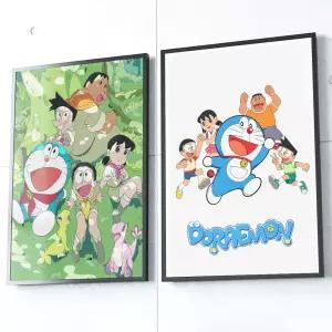 도라에몽 만화 애니메이션 포스터 액자