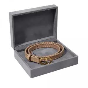 [DIOR]디올 여성 서스펜더 새들 레더 벨트 B0445CBUI 34U 154038228