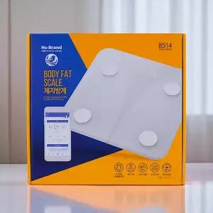 노브랜드 체지방계 디지털 체중계 BS-N2001 앱연동 LED표시창