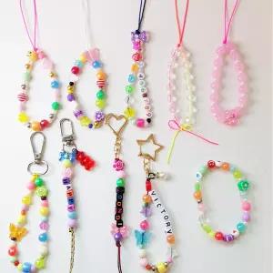 이니셜 비즈 키링 볼꾸 폰스트랩 책갈피 팔찌들기 diy 비즈공예 체험학습