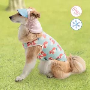 바잇미 대형견옷 여름옷 쿨링티 해충방지 실내복 산책템 나시 조끼 1개