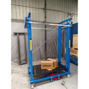 2M에서 8M까지 전동 비계 리프트 실내외 장식 건설용 호이스트