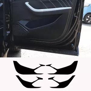 필랑트 도어 하차시 발자국 먼지 스크래치 차량 보호 스티커 커버