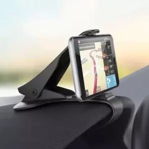 (색상 블랙)논슬립 차량용 폰 거치대 집게형 대시보드 폰 거치대 스마트폰 추천