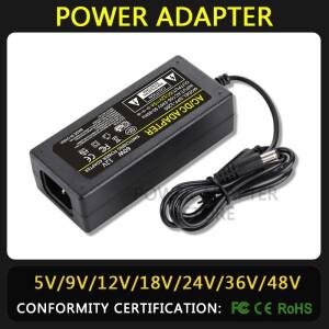 AC 110-240V DC 5V 9V 12V 18V 24V 36V 48V 3A 4A 5A 범용 전원 어댑터 공급 충전기 Eu Us LED 조명 스트립