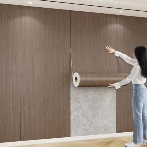 방수 두꺼운 자가 접착식 벽지 인조 가구 있는 떼었다 나무 리폼 베니어 무늬 붙였다 벽용 액센트