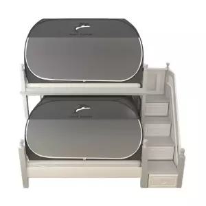 모기장 텐트 기숙사 침대 암막 난방 보온 이층 사각 방충망 거실용