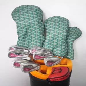 중고 여성 미즈노 JPX Q 드라이버, 우드, 유틸리티, 마루망 베리티 아이언 조