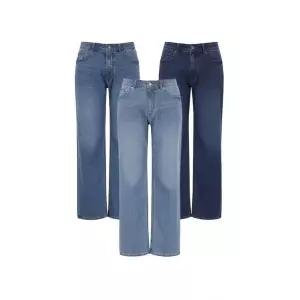 지오지아 남성 스트레이트핏 미라클 밴딩 데님 팬츠_AEF2DP1101