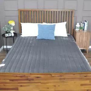 퀸사이즈 극세사 전기장판 전기요 부모님선물 라돈걱정없음 캠핑담요 온열이불 복지원