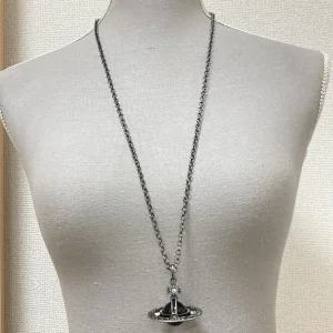 미국 비비안 웨스트우드 목걸이 장식용 작은 구슬 자수정 건메탈 블랙 없음 336378465612