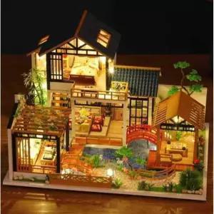 미니어쳐 대형 하우스 DIY 소품 미니어처 빌라 만들기