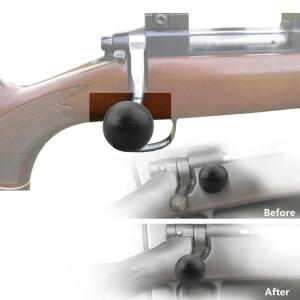 벡터 광학 총 볼트 손잡이 고무 공 소총 그립 핸들 커버 액션 소프트 실리콘 사냥 액세서리 1-5pcs