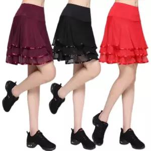 여성 댄스복 하의 라인댄스복 밴딩 연습복 무용복 의상