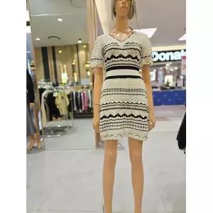 [에고이스트] 스카시조직 미니 A라인 원피스 ER2KO-160 690969