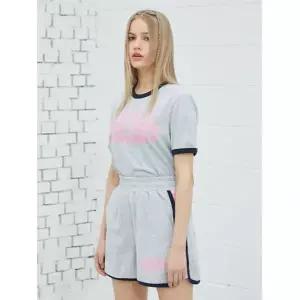 에고이스트 [55사이즈특가] 그래픽 포인트 테리 트레이닝 쇼츠 팬츠 멜란지그레이 EP2OPT11 690613