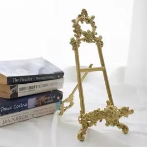 [마이모노샵][마이모노샵] 식탁 테이블 협탁 콘솔위 장식 앤틱 철제 미니 이젤 선물 (17394380)