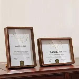 원목 고급 포토프레임 나무액자 A4 A5 액자 인테리어소품