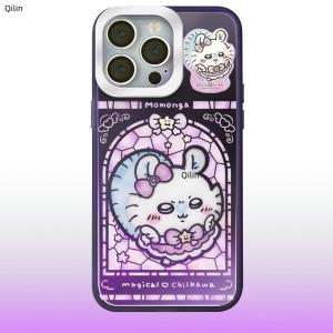 먼작귀 치이카와 모몽가 초매지컬 그라데이션 아이폰 케이스 마법소녀 시리즈 프로 맥스 전기