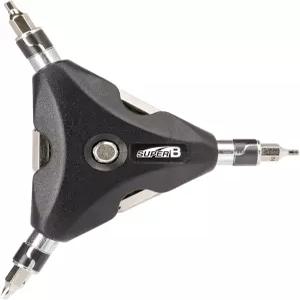 13 in 1 Y 렌치 - 3방향 교체 가능한 앨런 헥스 토크스 플랫 및 크로스헤드 드라이버 도구 비트 강하고