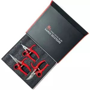 카이로스 전지가위 3종세트 원예 정원 다목적 가위