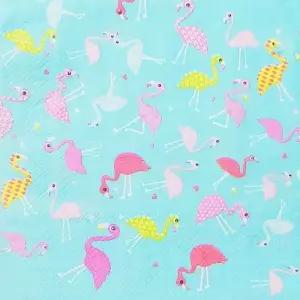 CS 007 냅킨 블루 홍학 (200장 묶음)