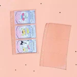 [핫트랙스]비온뒤 데코포켓 A6 바인더 리필 양면 - 가로 3단