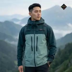 코오롱스포츠 26 SS 남성 윈드체이서 고어텍스 후드 방수 재킷 JWJGX26211DMI