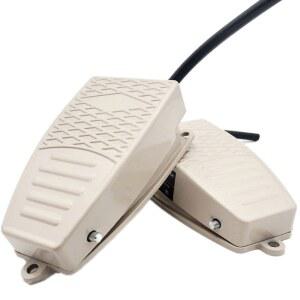 1 PCS 알루미늄 쉘 미끄럼 순간 제어 금속 풋 페달 용접기 스위치 용 AC 250V 5A/15A 방지 SPDT 스폿 전기