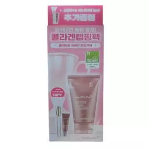 메디큐브 콜라겐 나이트 랩핑 마스크 75ml + 5ml +브러쉬 /아이돌 물광팩