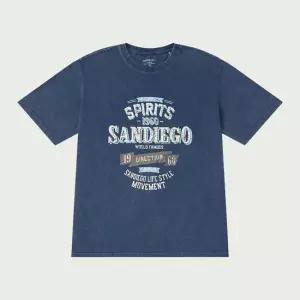 행텐틴즈 피그먼트 워터프린트 반팔 티셔츠_285(14520-031-415-0