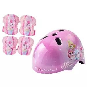 프린세스 캐치 티니핑헬멧 보호대세트 자전거 킥보드 어린이헬멧