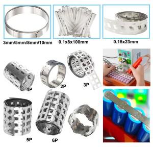 1-10M 0.1/0.12-0.2mm 18650 리튬 배터리 니켈 플레이트 테이프 스폿 용접기 용 도금 강철 벨트 스트립