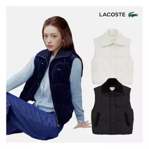 라코스테 여성 스웨터 카라 다운베스트 BF421E-55NR 3종 택1 1014041