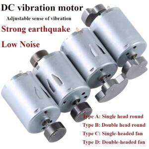 마이크로 마사지 편심 산업용 소형 모터 용 고속 6000rpm/8500RPM  진동 6V 12V 24V DC