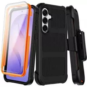 11573403 스마트폰 커버 케이스 벨트 클립 홀스터가 장착된 갤럭시 S26 플러스 화면 보호기가 헤비 듀티 충