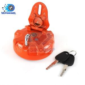 2키 연료 탱크 캡 어셈블리 대우 두산 DH300 DH150-7 굴삭기 수리 교체 부품 3개월 보증 K1004166