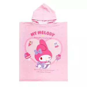 마이멜로디 큐트 후드 샤워가운 비치가운 산리오 캐릭터 목욕가운 B1-622389