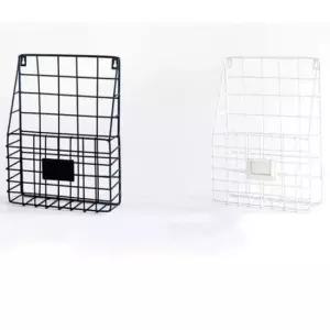 [JED] 수납장 벽걸이 바스켓 거실 정리선반 철제