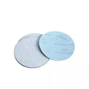 프리미엄 4인치 원형 샌딩기용 고품질 천장 연마지 건식 플록 사포 320 100장
