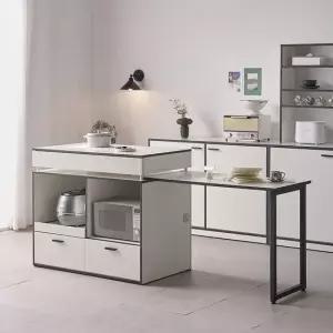 시크레 E0등급 홈바 확장형 렌지대 광폭 아일랜드 식탁 BCF030