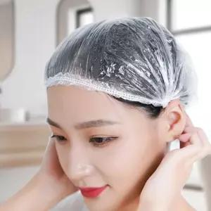 [에스에스_62]일회용 위생모자 샤워캡 비닐 100매 M10221