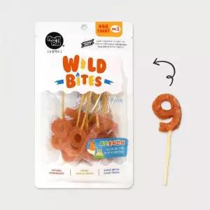 뉴알엑스 강아지 기념일 간식 스틱껌 믹스앤매치 숫자 치킨 65g 1개