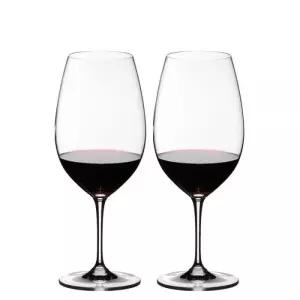 리델 캠핑 홈바 레드 와인잔 2인세트 비늄 시라/시라즈 700ml X2