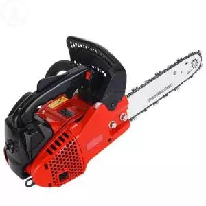 가지치기 체인톱 한손 소형엔진톱 전동톱 무선 목재 기계톱 전기톱 핸드 정원 벌목 가정용