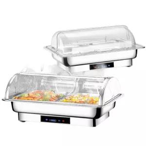 뷔페용 찜솥 보온 스토브 냄비 호텔 조식 국통 워머 급식용 대형 스테인리스