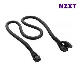NZXT 그래픽카드 전원 변환케이블 2VWR 어댑터 케이블 블.랙