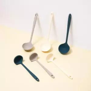 실리만 신혼부부 이유식 실리콘 국자 하모니 2P (소+대) 세트