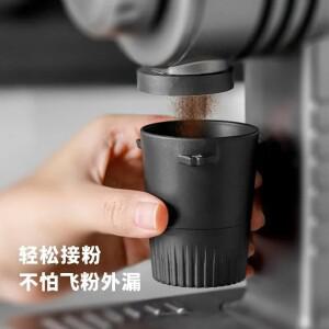 플라스틱 커피 도징 컵 파우더 피더 부품 에스프레소 머신 컵 커피웨어 액세서리 드롭쉽 58mm 53mm